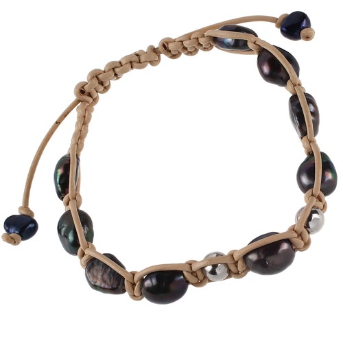 Perlenarmband mit perlen blau - perlenarmband,